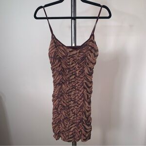 Urban Outfitters Ruched Mini Dress